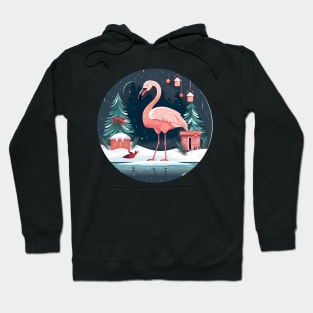 Flamingo Flock Sunset, Love Flamingos Hoodie